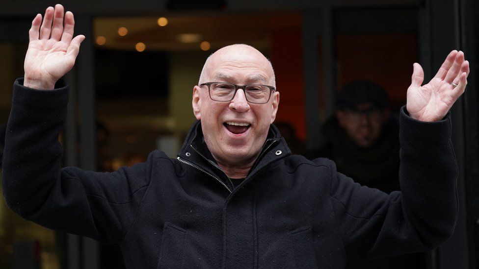 Ken Bruce pictured outside the Radio 2 studios