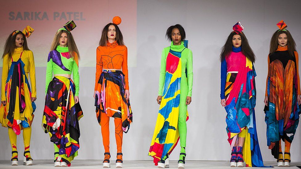 A graduate fashion show in 2014 from the University of Northampton, which won gold