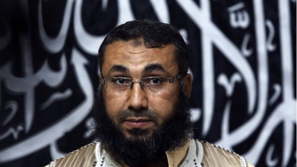 Mohammed Azahawi, head of the Benghazi brigade of Ansar al-Sharia (27 May 2014)