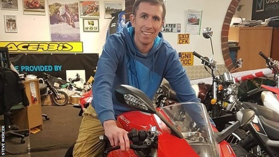 Isle of Man TT 2018: Injured Steve Mercer thanks fans for support - BBC ...