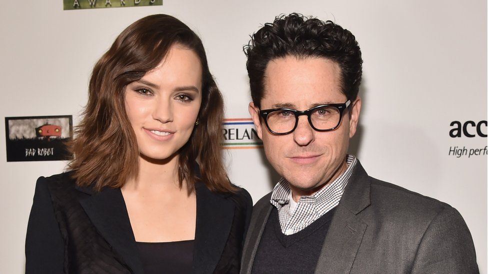 Ridley with JJ Abrams