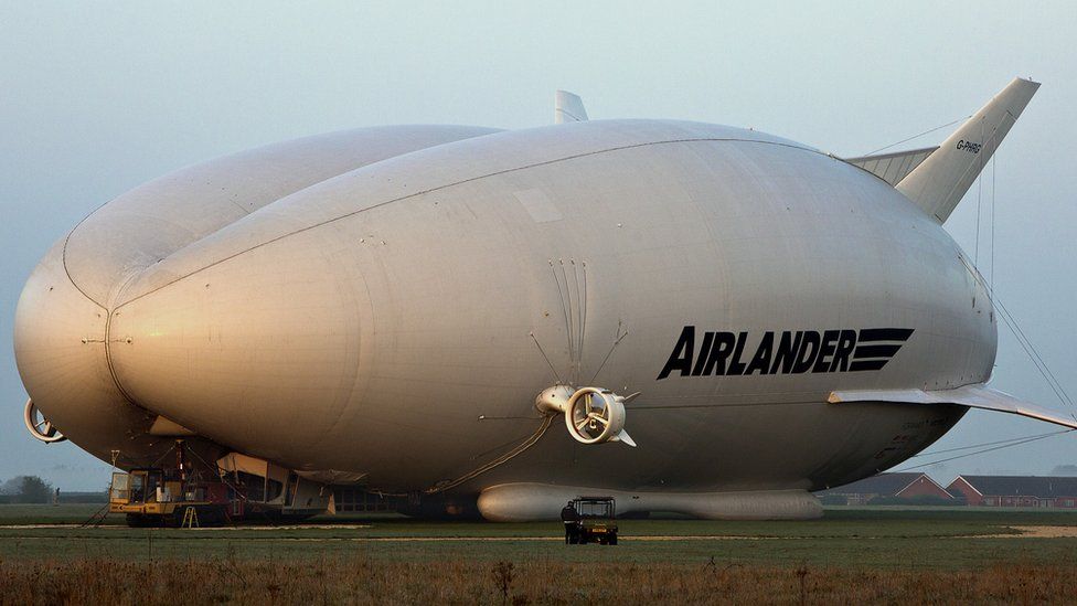 Airlander 10 poised to resume test flights after crash - BBC News