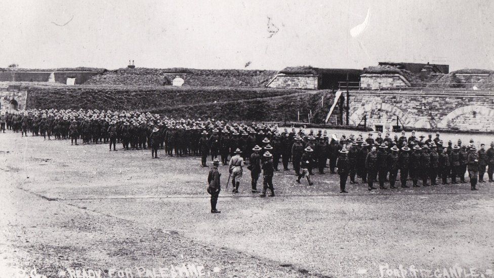 British Gendarmerie at Fort Tregantle