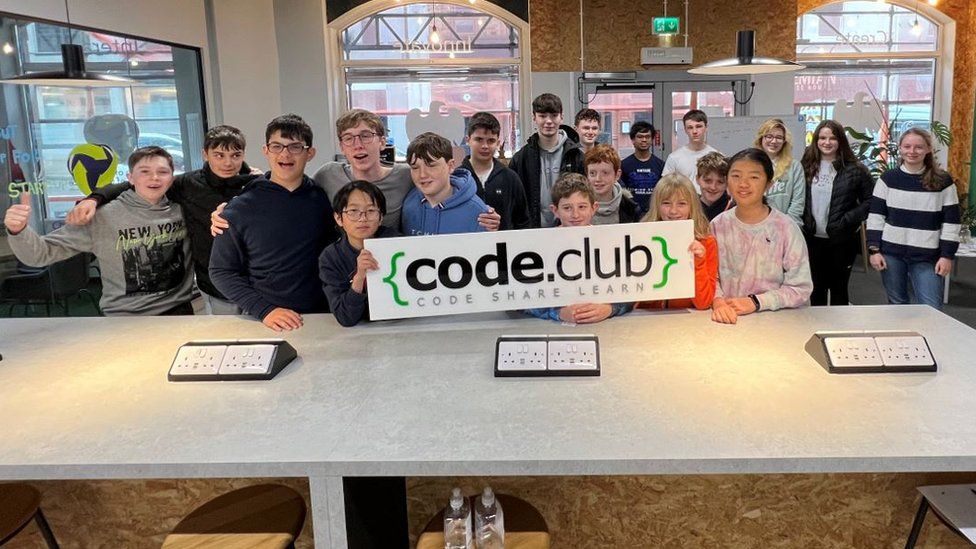 Members of the Code Club