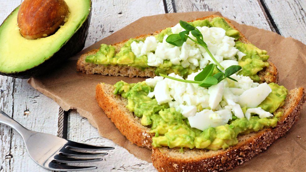 Mashed - or smashed - avocado on toast