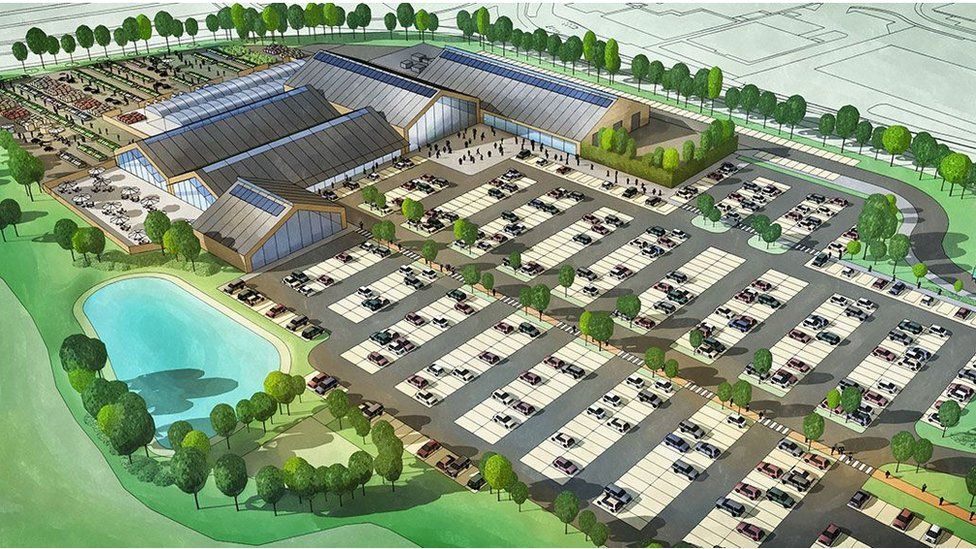 Tewkesbury planners back £60m factory outlet plan BBC News