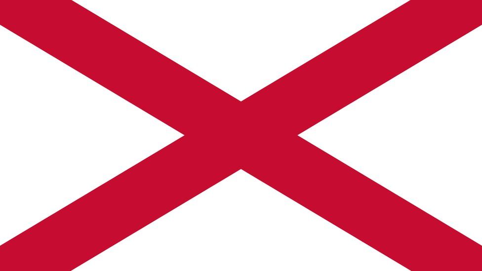 Cross Of St Patrick Unity Flag For Northern Ireland Bbc News