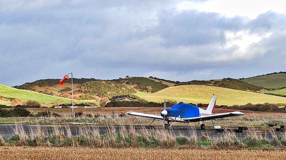 Andreas Airfield