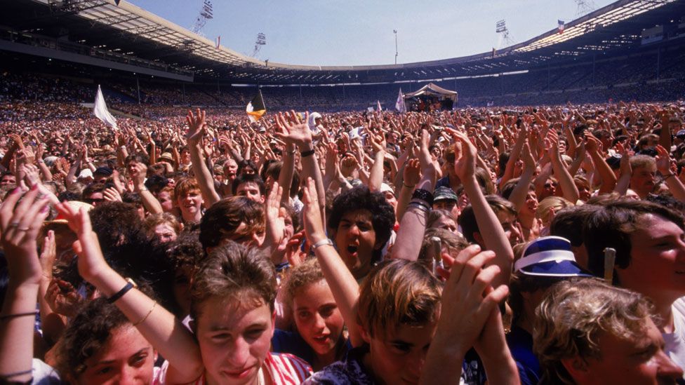 Wembley Stadium in 1984