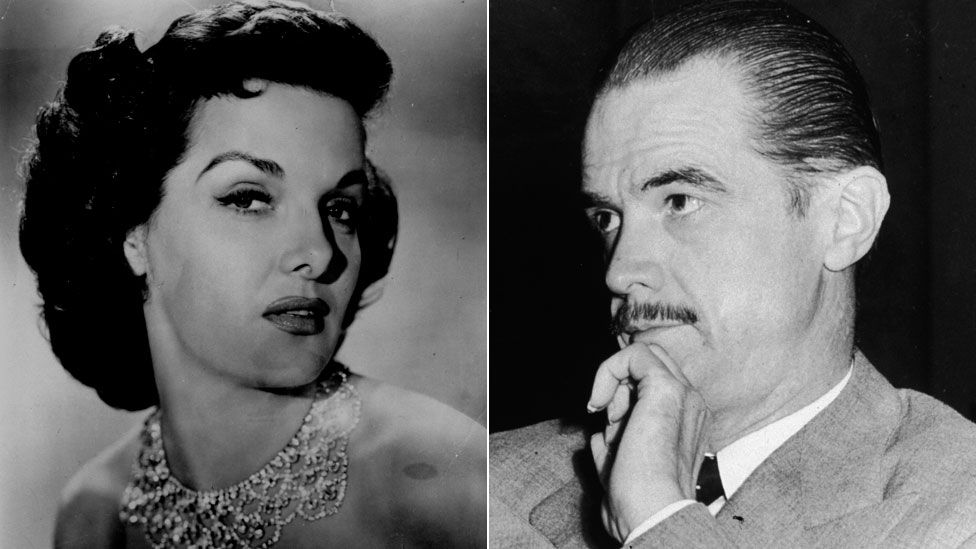 Jane Russell and Howard Hughes