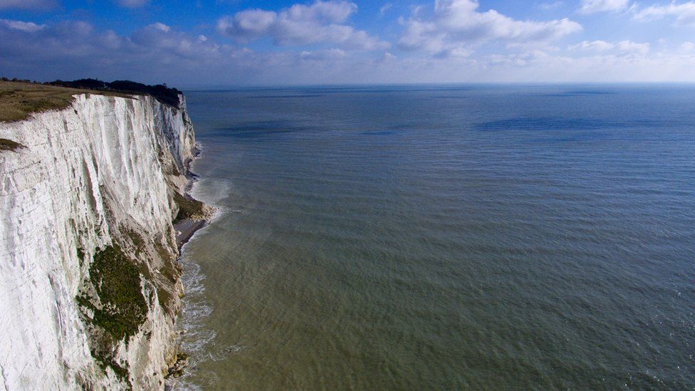 White cliffs of Dover