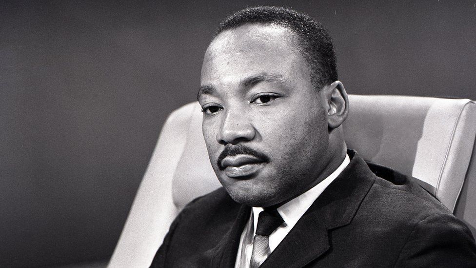 Dr Martin Luther King taking part in "Encounter" on BBC2 on Wednesday 23rd December 1963
