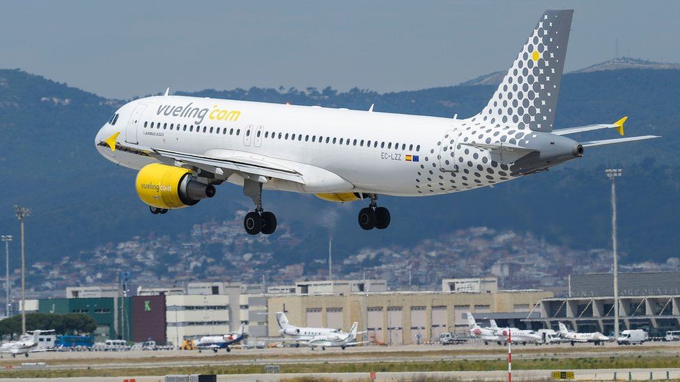 Vueling jet - file pic
