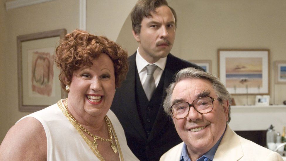 After the loss of Barker, who he called B, Corbett continued to work. He appeared in comedy shows including Little Britain with Matt Lucas (left) and David Walliams (centre), Extras, and many comedy panel shows.
