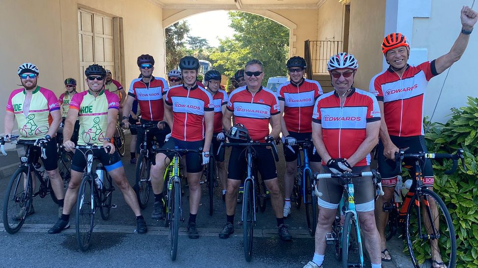 Cyclists' 225mile ride raises £170K for Children's Hospice South West