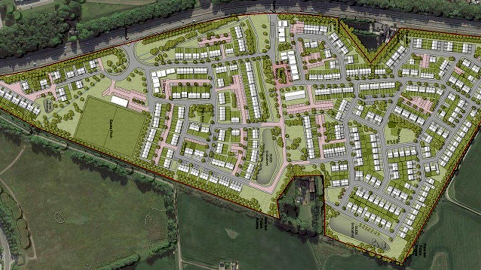 Planned Cloverhill development