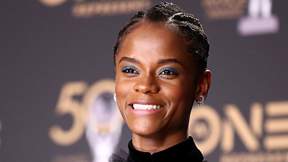 Letitia Wright attends the 50th NAACP Image Awards at Dolby Theatre on 30 March 2019 in Hollywood, California