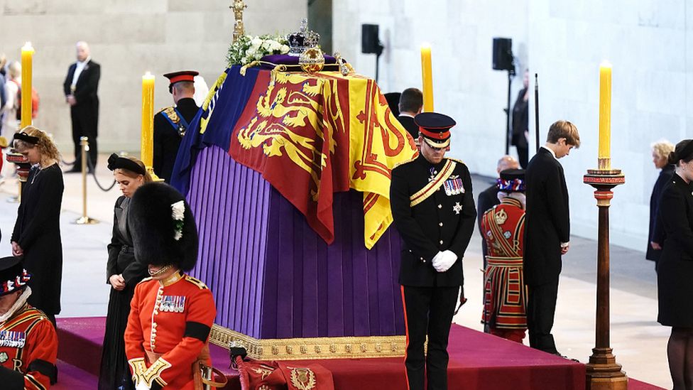 Prince Harry wore a Blues and Royals uniform