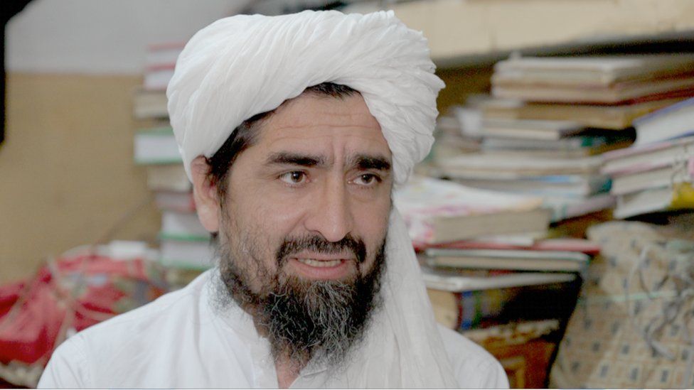 Image shows Sheikh Rahimullah Haqqani