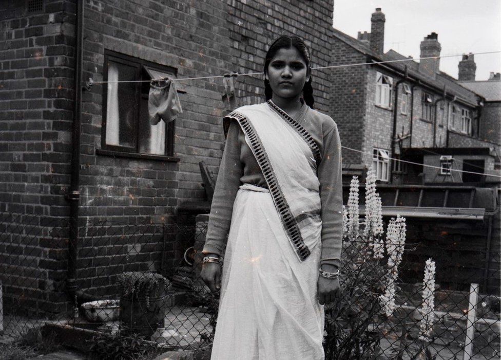 Masterji's wife when she arrived in Coventry