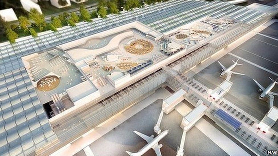 Manchester Airport: £1bn plan to 'transform' site approved - BBC News