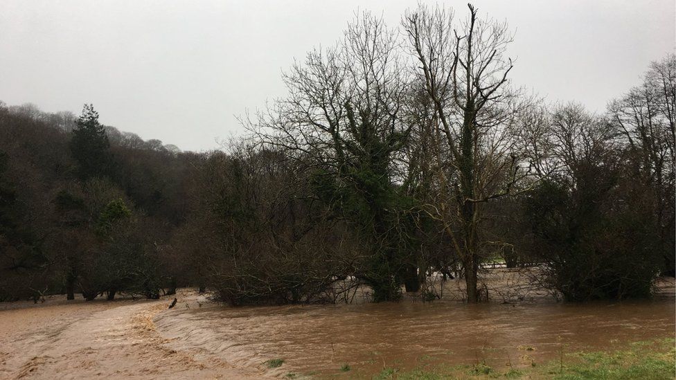 Flooding Barnstaple