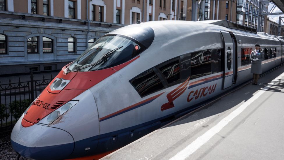 Sapsan high-speed train, Moscow