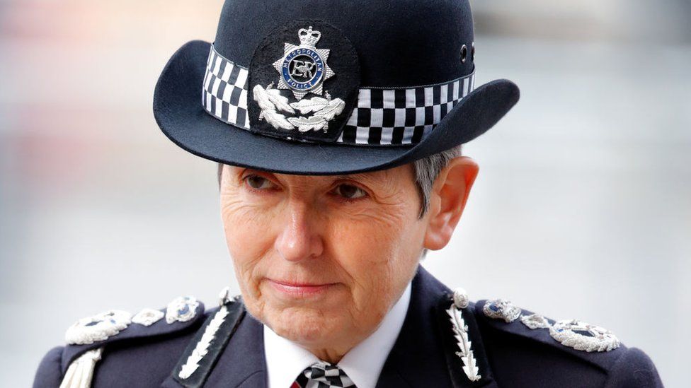 Metropolitan Police commissioner Dame Cressida Dick