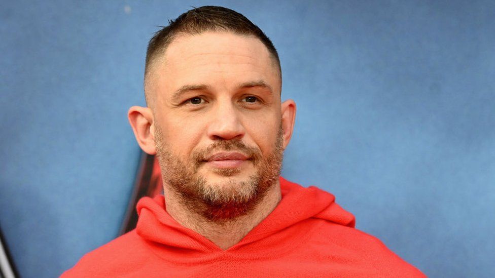 Tom Hardy at Venom: Let Their Be Carnage launch in 2021
