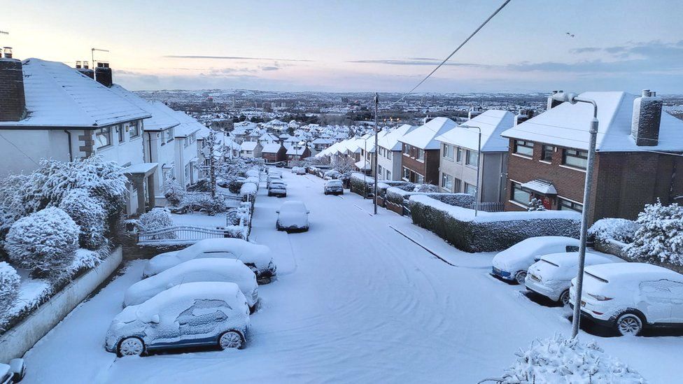 Northern Ireland snow Cancellations, disruptions and closures BBC News