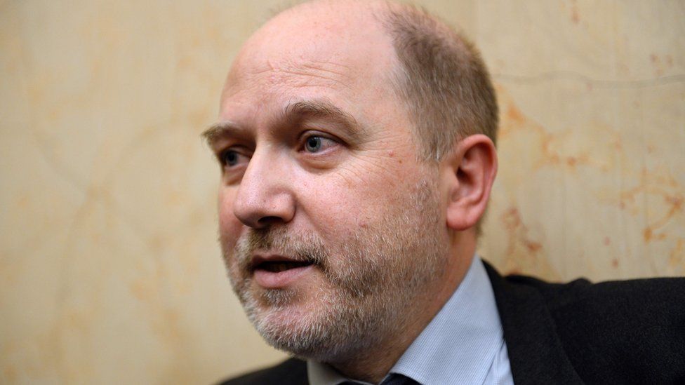 French left-wing MP and vice president of the National Assembly Denis Baupin - April 2015