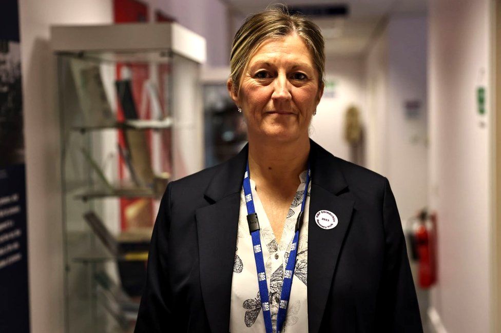 Fiona Cruickshanks, the new governor of HMP Edinburgh,