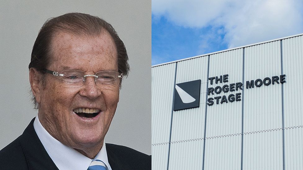 Sir Roger Moore and the new stage