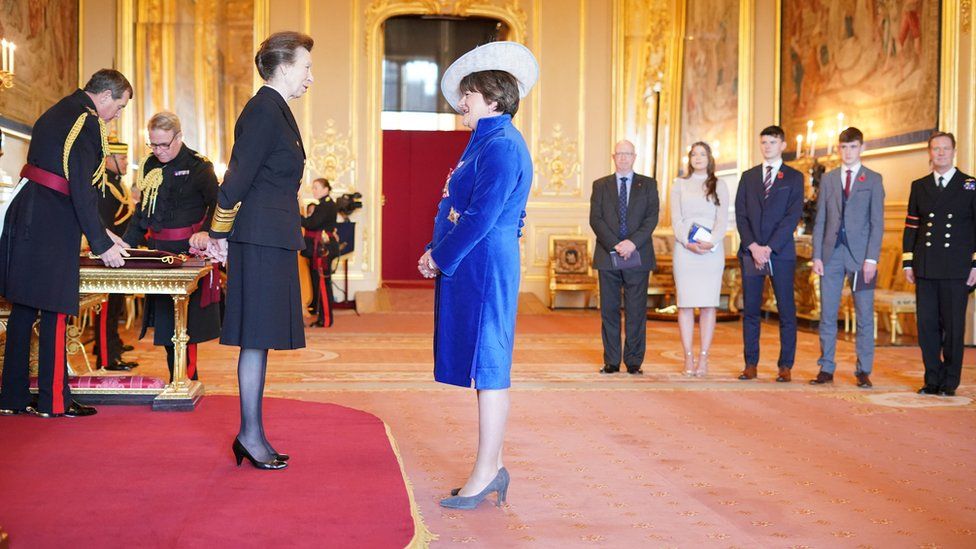 Dame Arlene and the Princess Royal