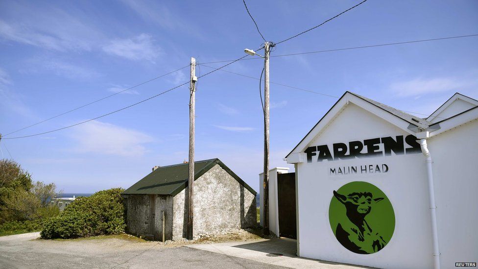Star Wars Malin Head locals feel the force of legendary film BBC News