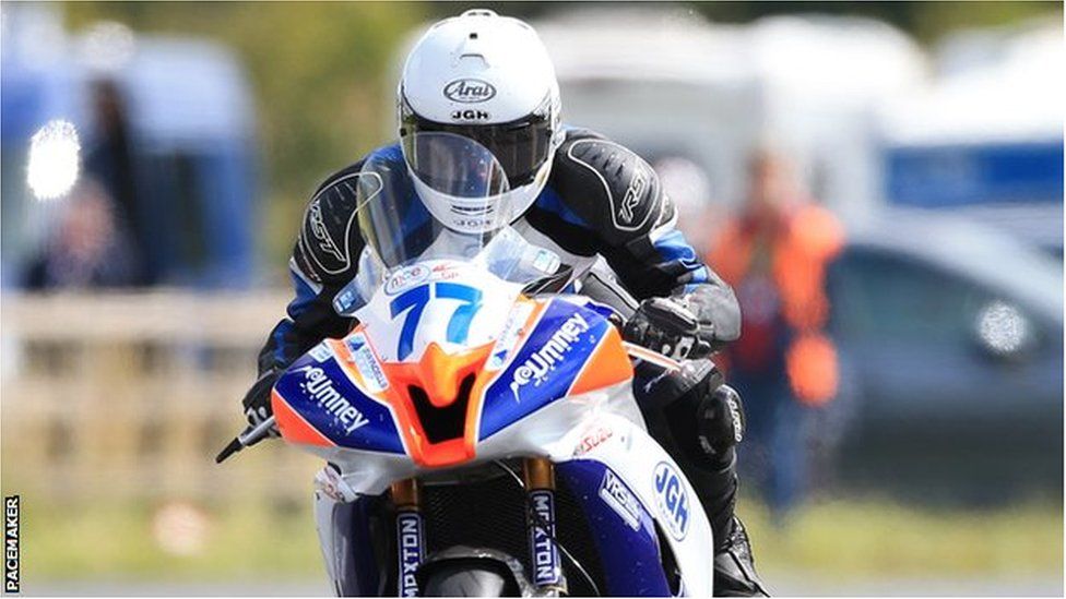 Hodson was an experienced rider, who was the reigning Manx GP Supertwins champion