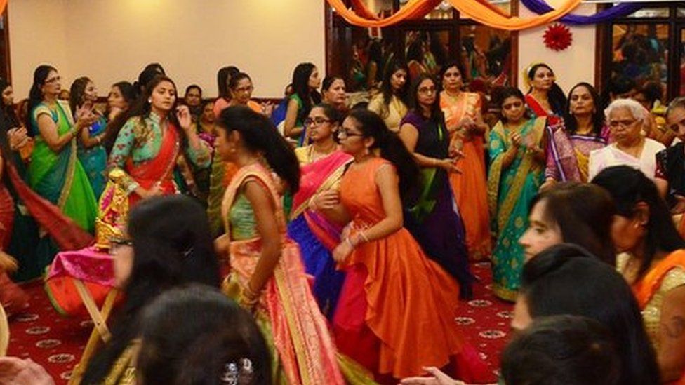 Celebrating Diwali at the Shree Swaminarayan Temple Cardiff