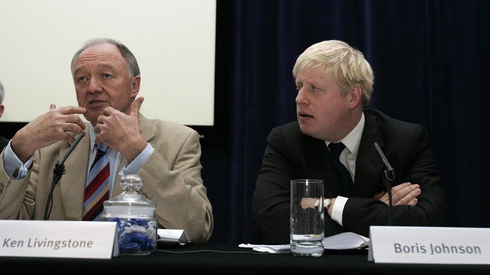 Ken Livingstone and Boris Johnson