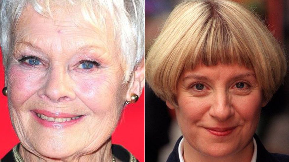 Dame Judi Dench and Victoria Wood