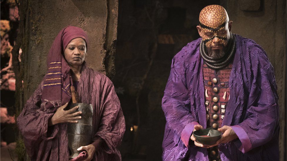 Forest Whitaker (right) in Black Panther