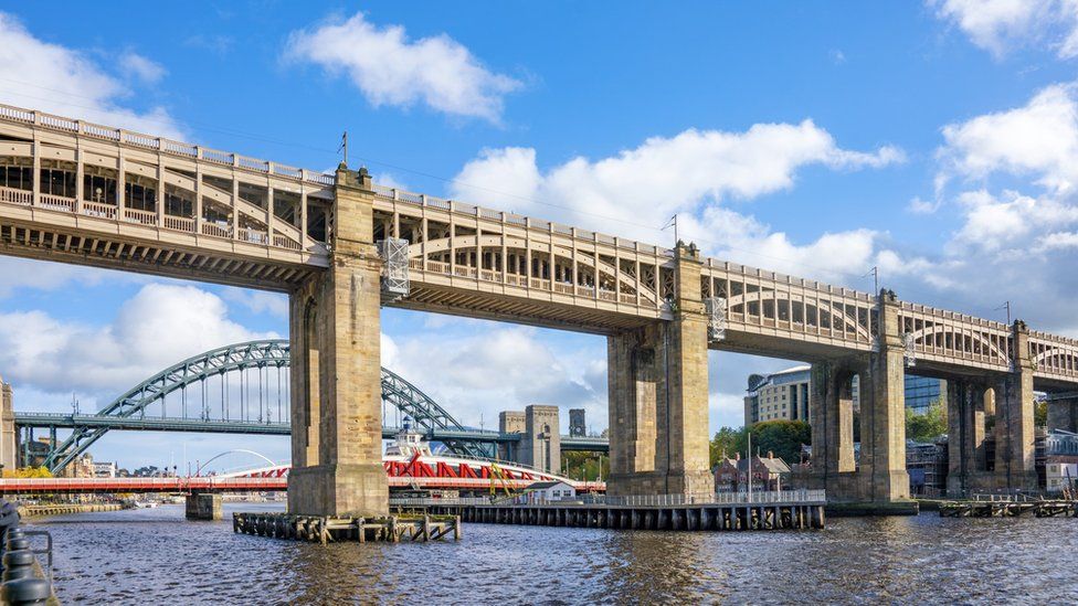 The High Level Bridge over the River Tyne