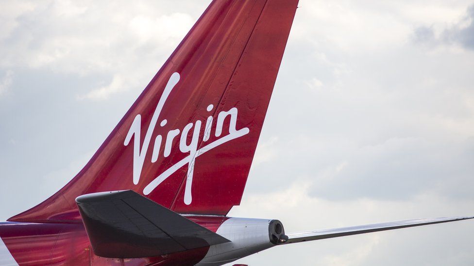 A Virgin Airways aircraft is pictured at Heathrow Airport in October 2016