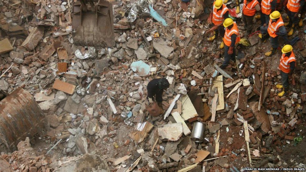 Mumbai house collapse
