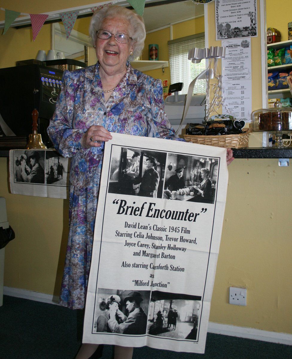 Margaret James in a picture from Blackmore Vale Magazine