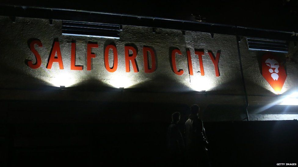 Salford City's Moor Lane stadium