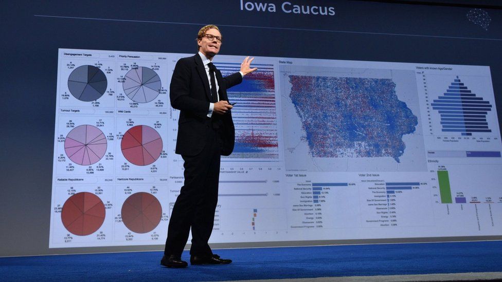Cambridge Analytica chief executive Alexander Nix boasted about the firm's intricate data