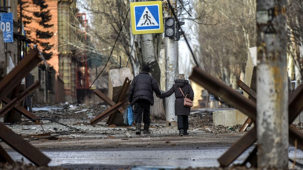 Российские войска месяцами пытались захватить украинский город Бахмут