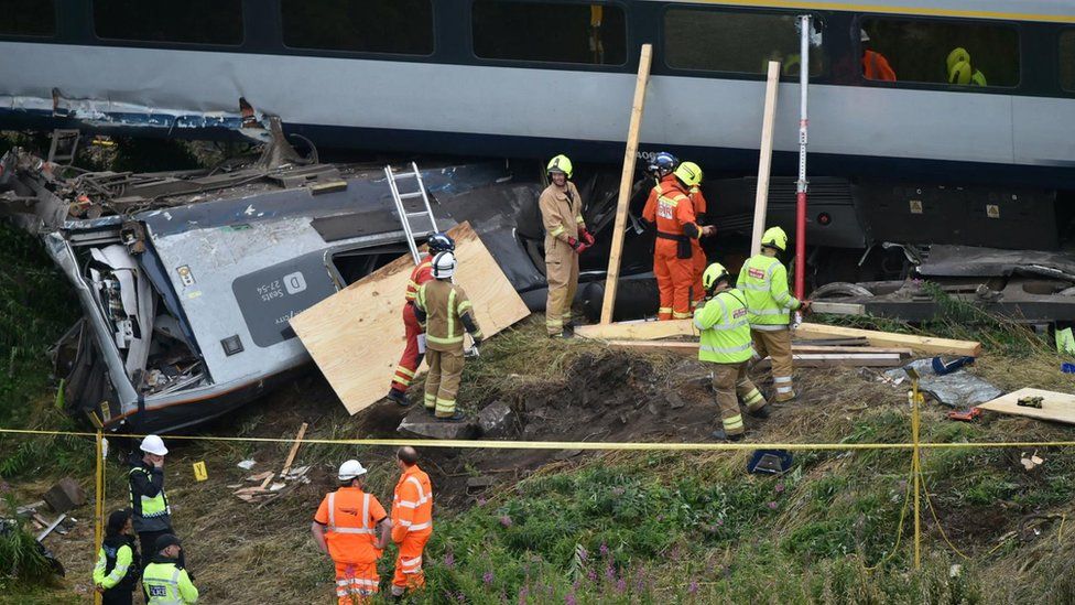 Stonehaven crash scene