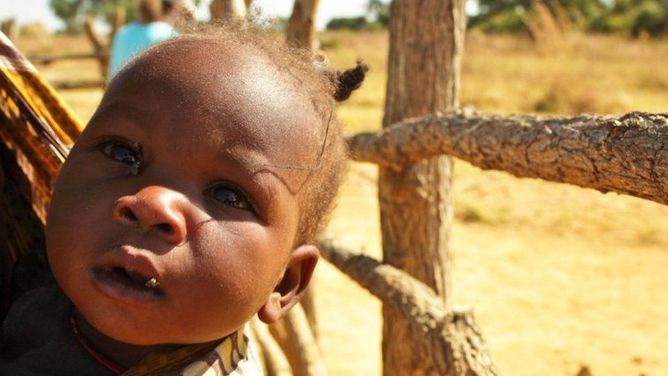 Baby in Zambia