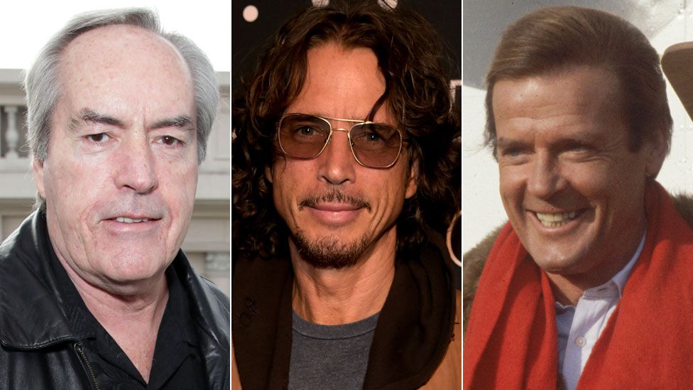Powers Boothe, Chris Cornell and Roger Moore